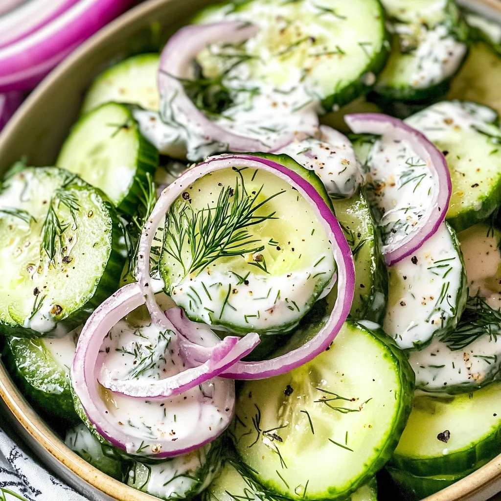 Cucumber Dill Salad
