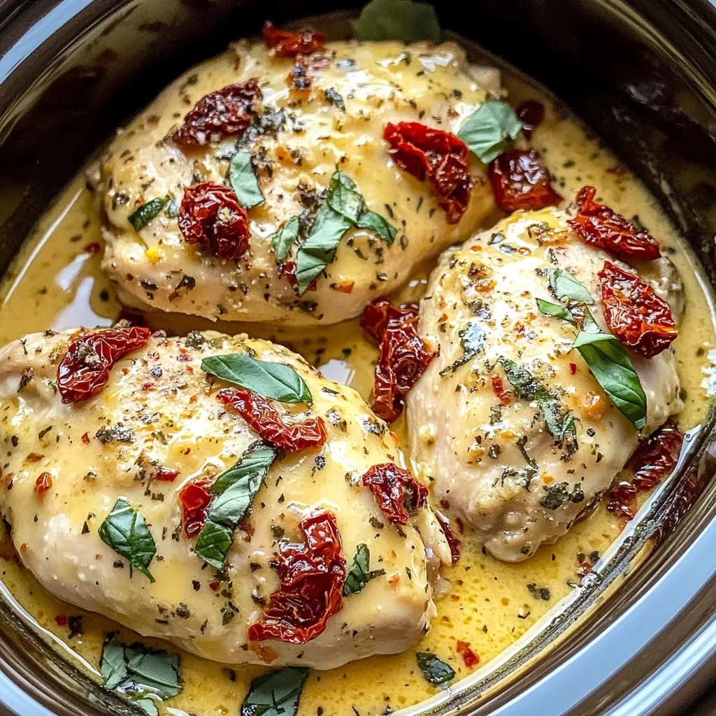 Dump & Go Crockpot Marry Me Chicken