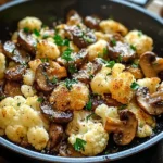 Garlic Cauliflower Mushroom Skillet: Quick & Delicious Dish