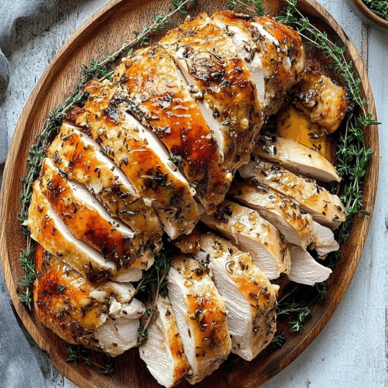 Garlic Herb Butter Roast Turkey: The Incredible Ultimate Recipe for a Delicious Feast