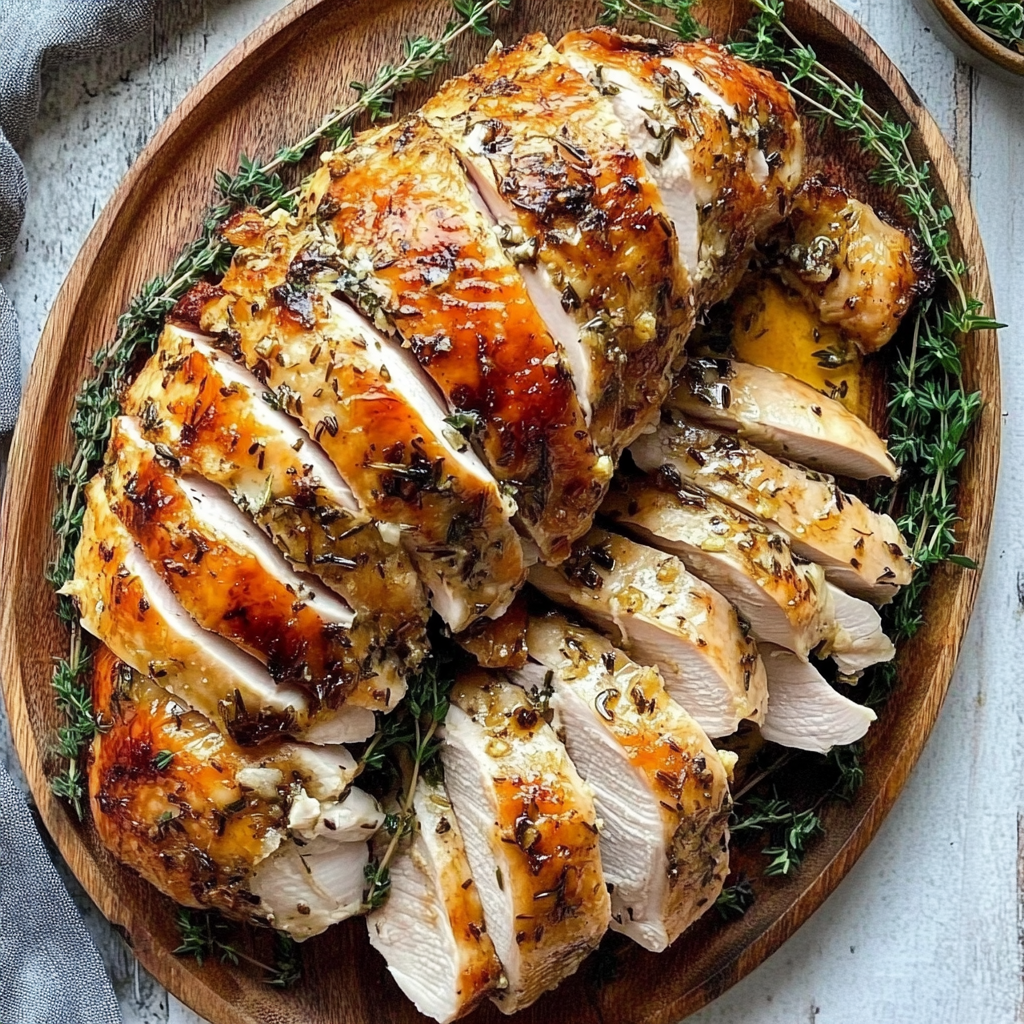 Garlic Herb Butter Roast Turkey: The Incredible Ultimate Recipe for a Delicious Feast