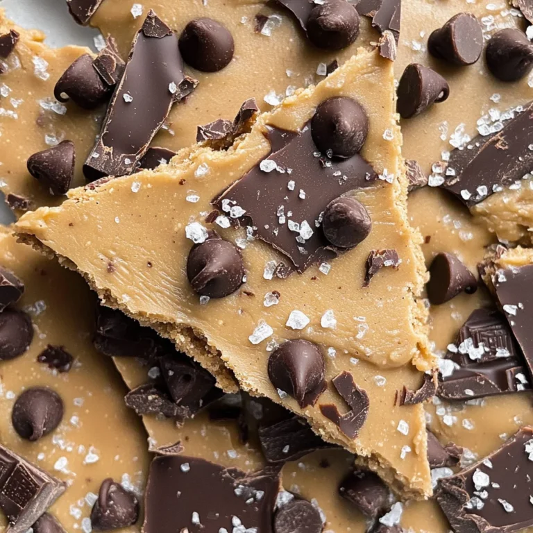 Healthy Cookie Dough Bark