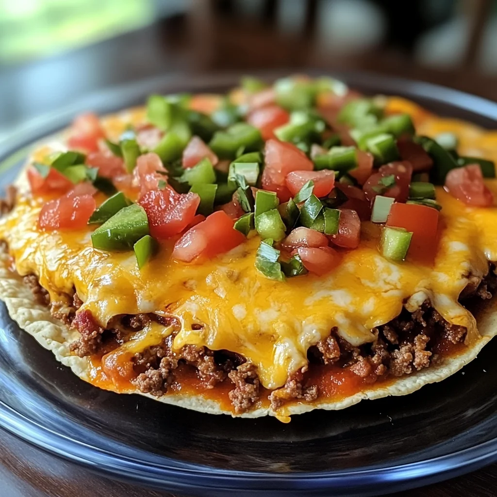 Homemade Mexican Pizza