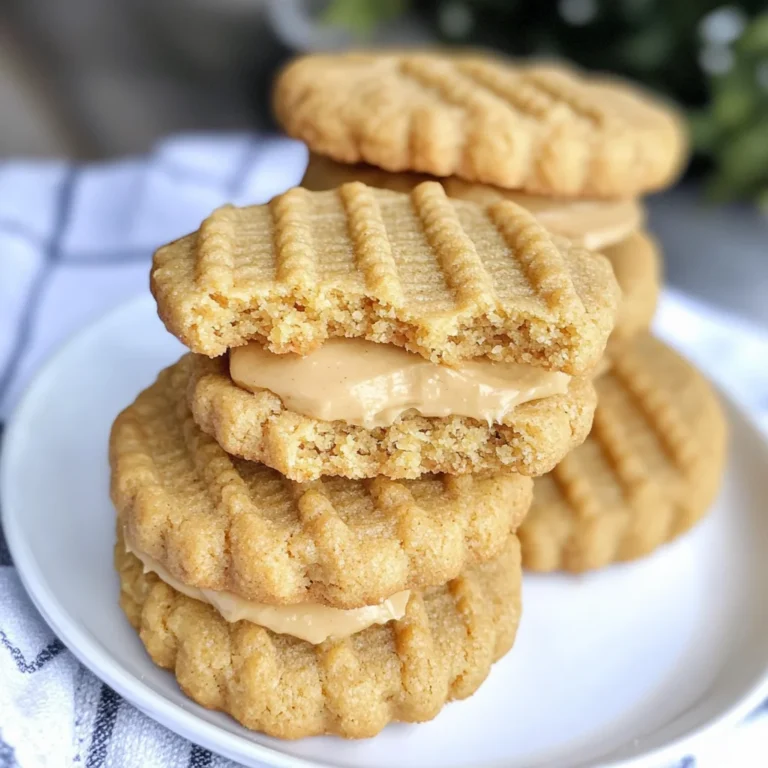 Homemade Nutter Butter Cookies