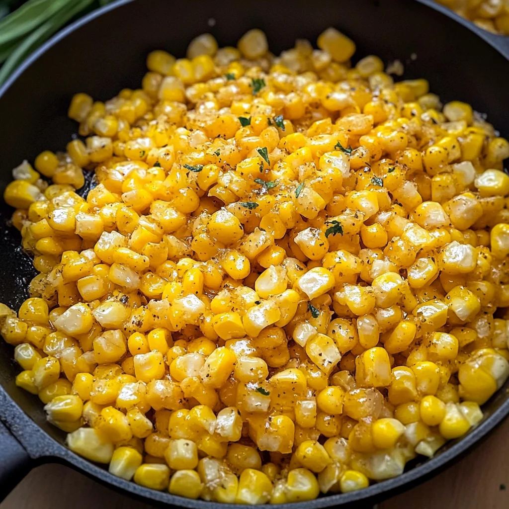 Honey Butter Skillet Corn