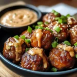 Korean BBQ Meatballs with Spicy Mayo Dip: A Flavor-Packed Beginner-Friendly Recipe