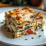 Loaded Veggie White Lasagna