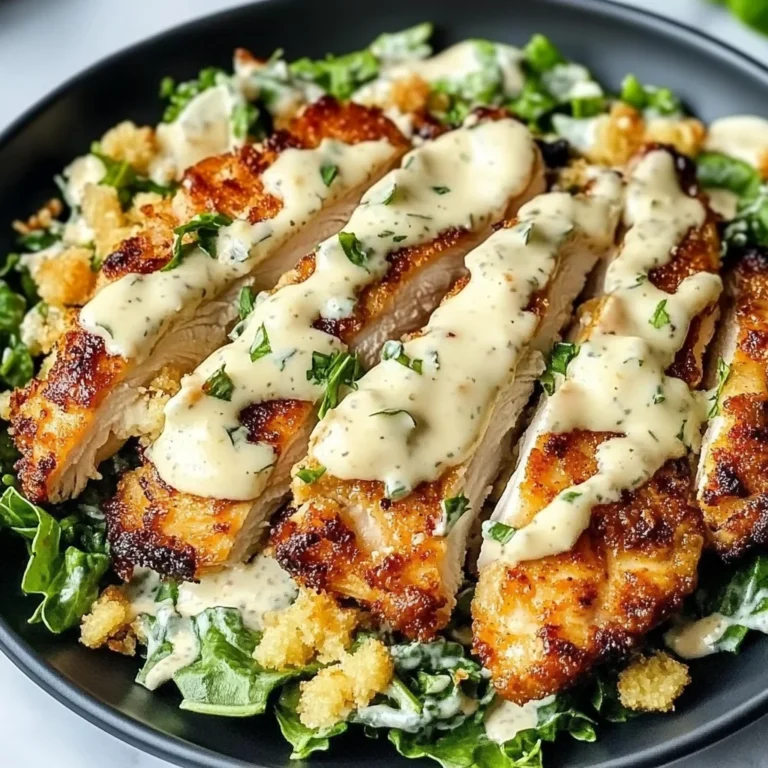 Melt In Your Mouth Caesar Chicken