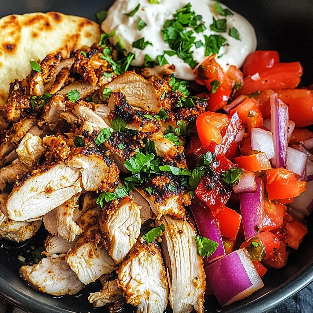 Middle Eastern Chicken Shawarma