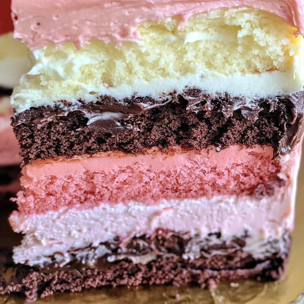 Neapolitan Cake
