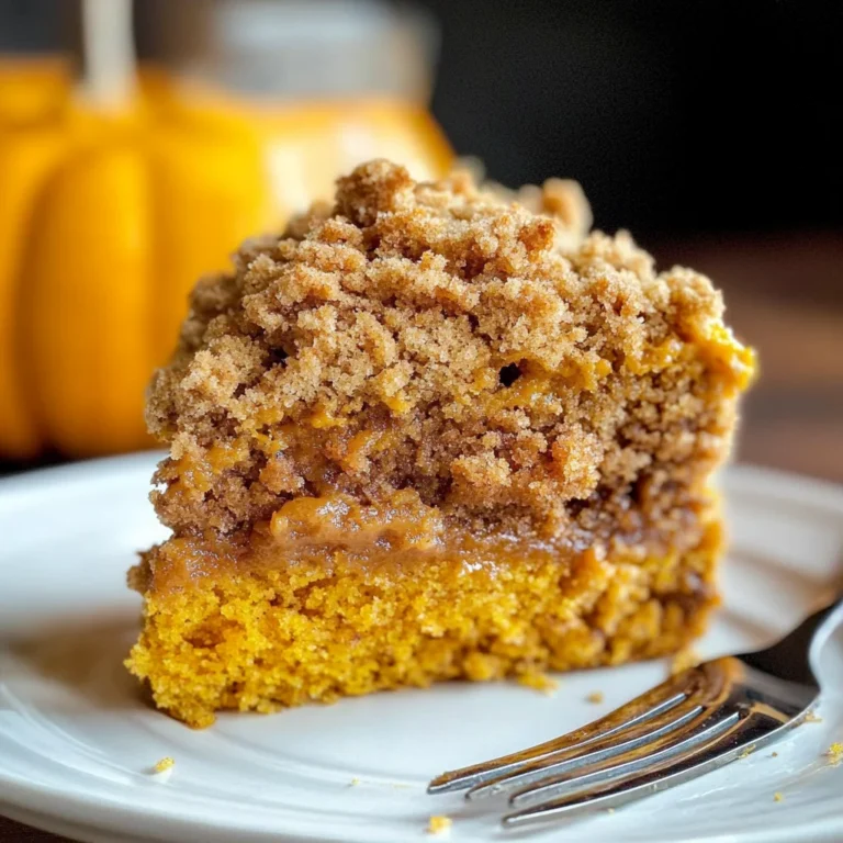 Pumpkin Spice Crumb Cake
