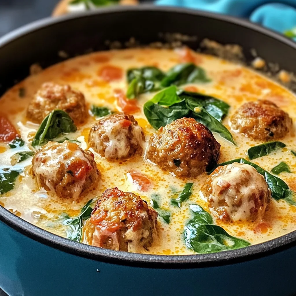 Savor the Comfort: Creamy Italian Meatball Soup to Warm Your Soul
