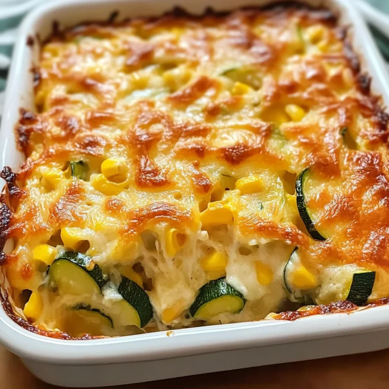 Savory Garden Zucchini Casserole - Alrightwithme