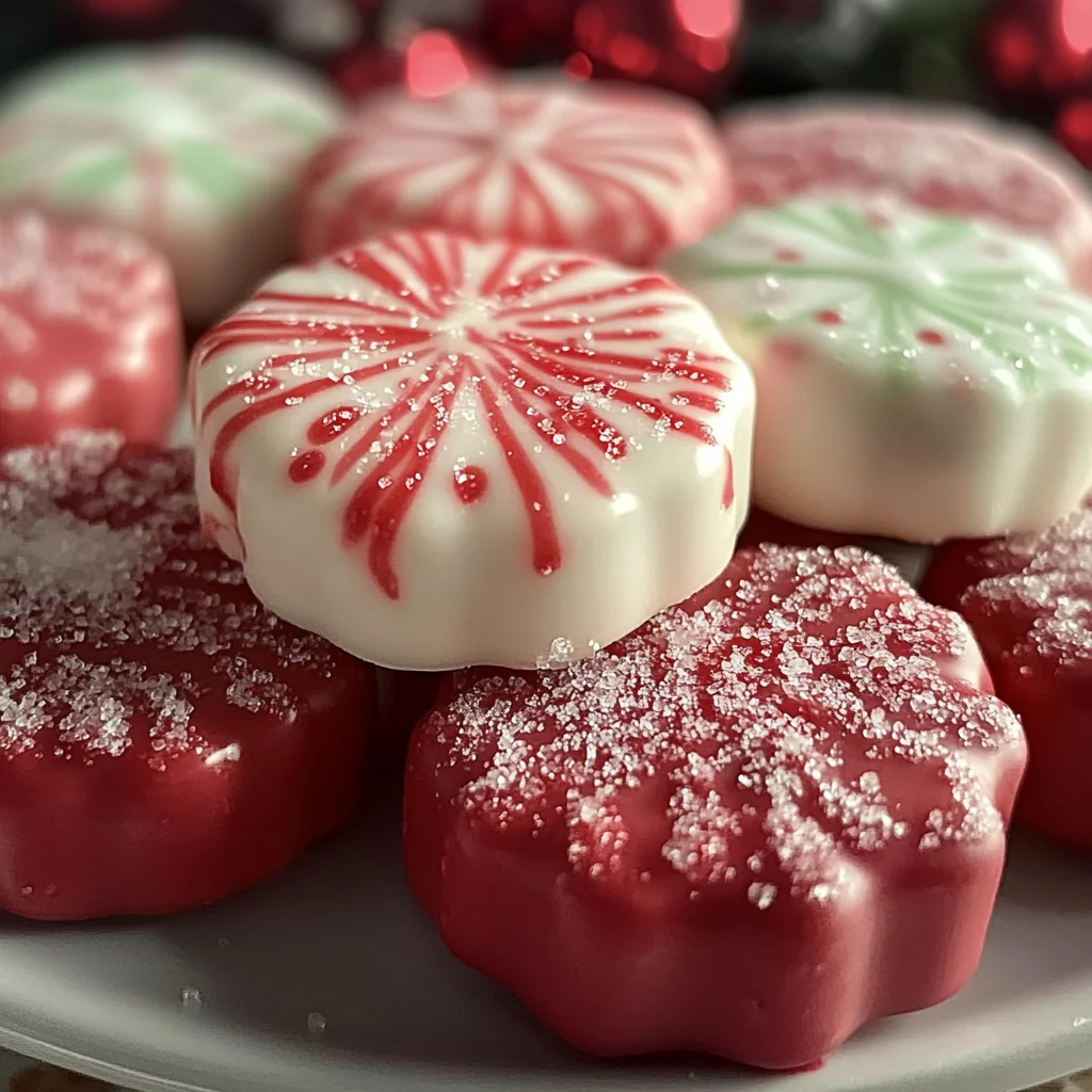 Soft Christmas Peppermints (Old-Fashioned Butter Mints)