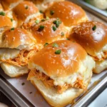 Spicy Buffalo Chicken Sliders