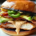 Spicy Grilled Chicken Avocado Sandwich