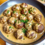 Swedish Meatballs with Gravy