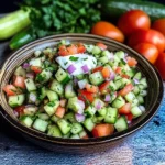 crisp cucumber salsa