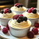 Decadent Vanilla Bean Pots de Crème for Effortless Elegance