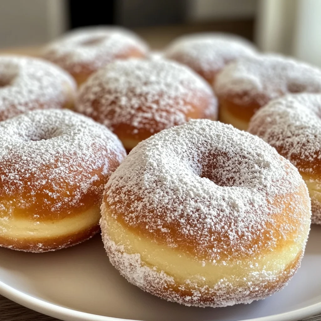 Delicious Snowball Donuts: Light and Fluffy Vegan Treats