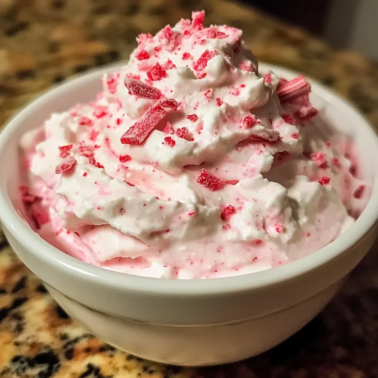 Delightful Peppermint Fluff Dip for Easy Holiday Enjoyment