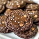 Double Chocolate Salted Caramel Cookies for Ultimate Indulgence
