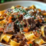 Dutch Oven Short Rib Ragu with Pappardelle for Cozy Nights