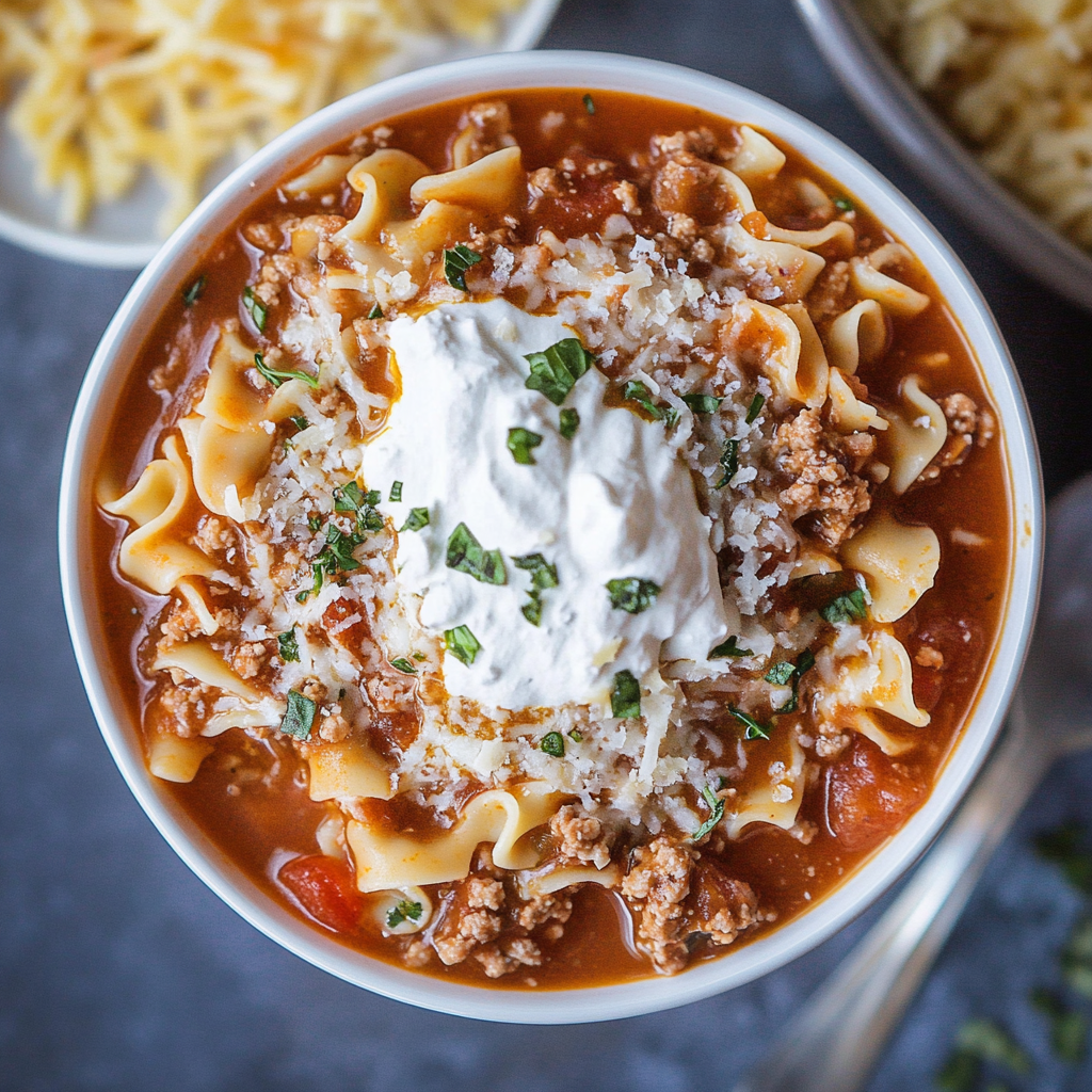 Quick & Easy Lasagna Soup Recipe for Cozy Nights