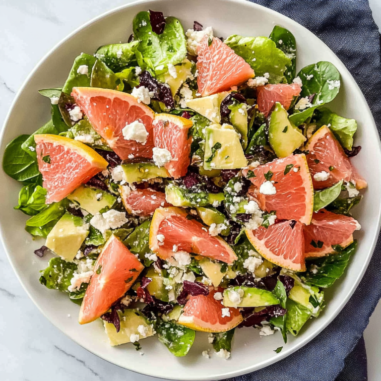 Refreshing Grapefruit Salad: Zesty and Nutritious Delight
