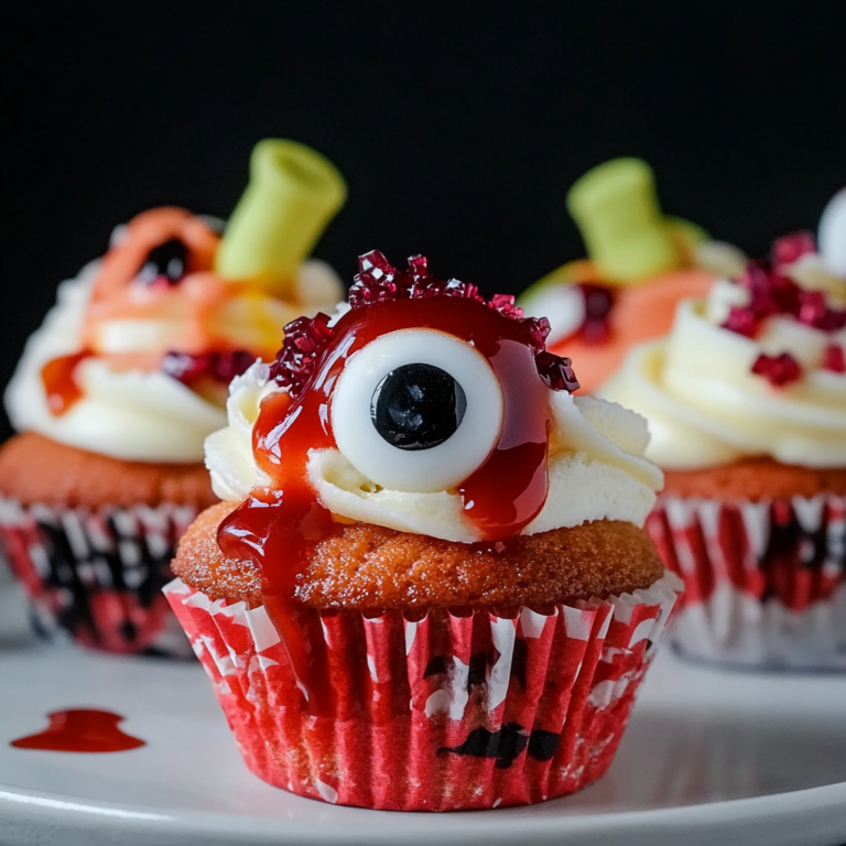 Spooktacular Halloween Augapfel Cupcakes Recipe