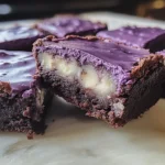 Irresistible Ube Brownies Rich, Creamy, Gluten-Free Delight