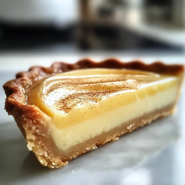 Irresistible Vanilla Cardamom Custard Tart You’ll Love