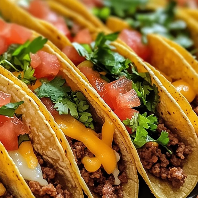 Oven-Baked Cheesy Tacos Bursting with Flavor and Fun