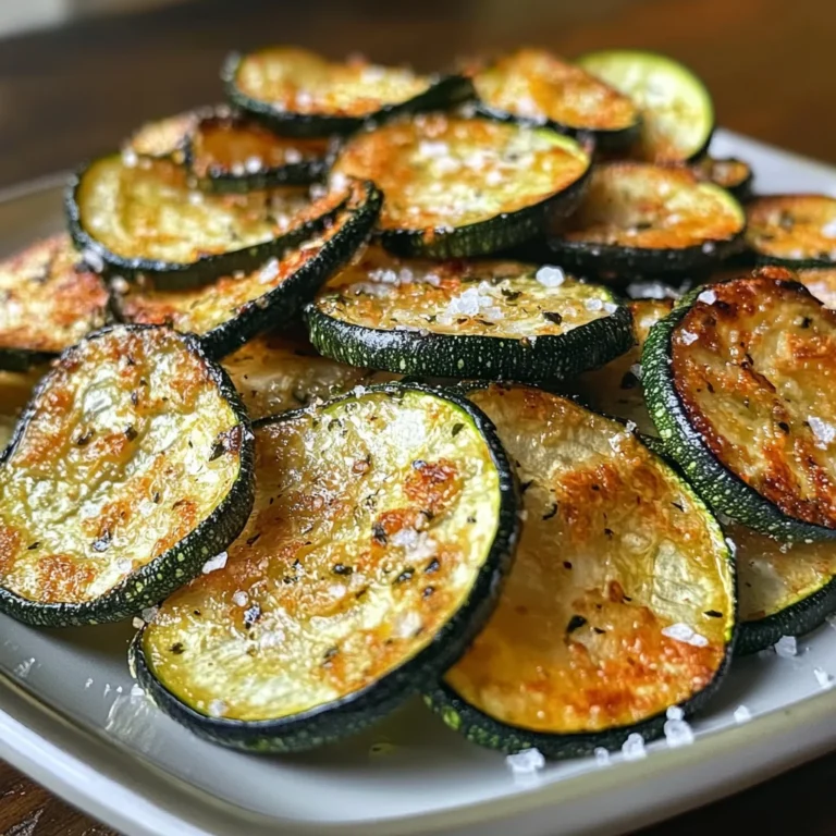 Salt and Vinegar Zucchini Chips: Crunchy, Guilt-Free Snack