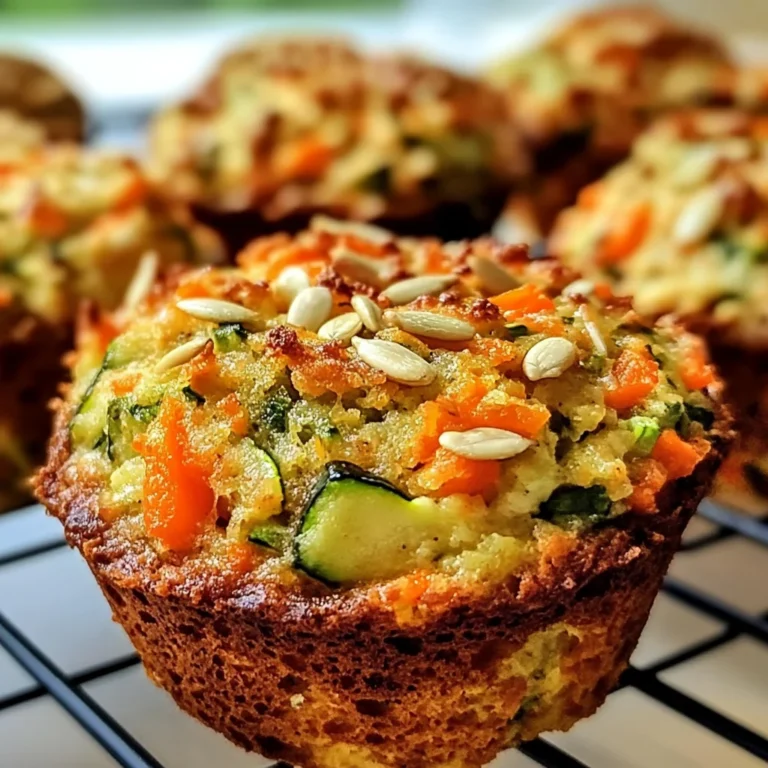 Vegan Savoury Muffins Bursting with Vegetable Goodness