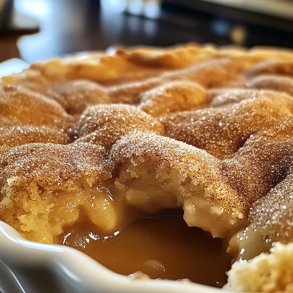 Warm and Gooey Snickerdoodle Cobbler for Cozy Nights