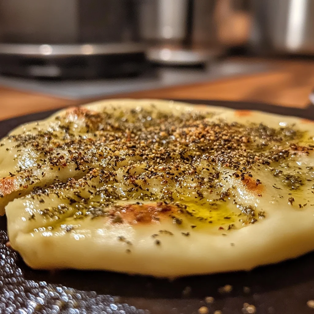 Za’atar Flatbread with Olive Oil: Your New Breakfast Favorite