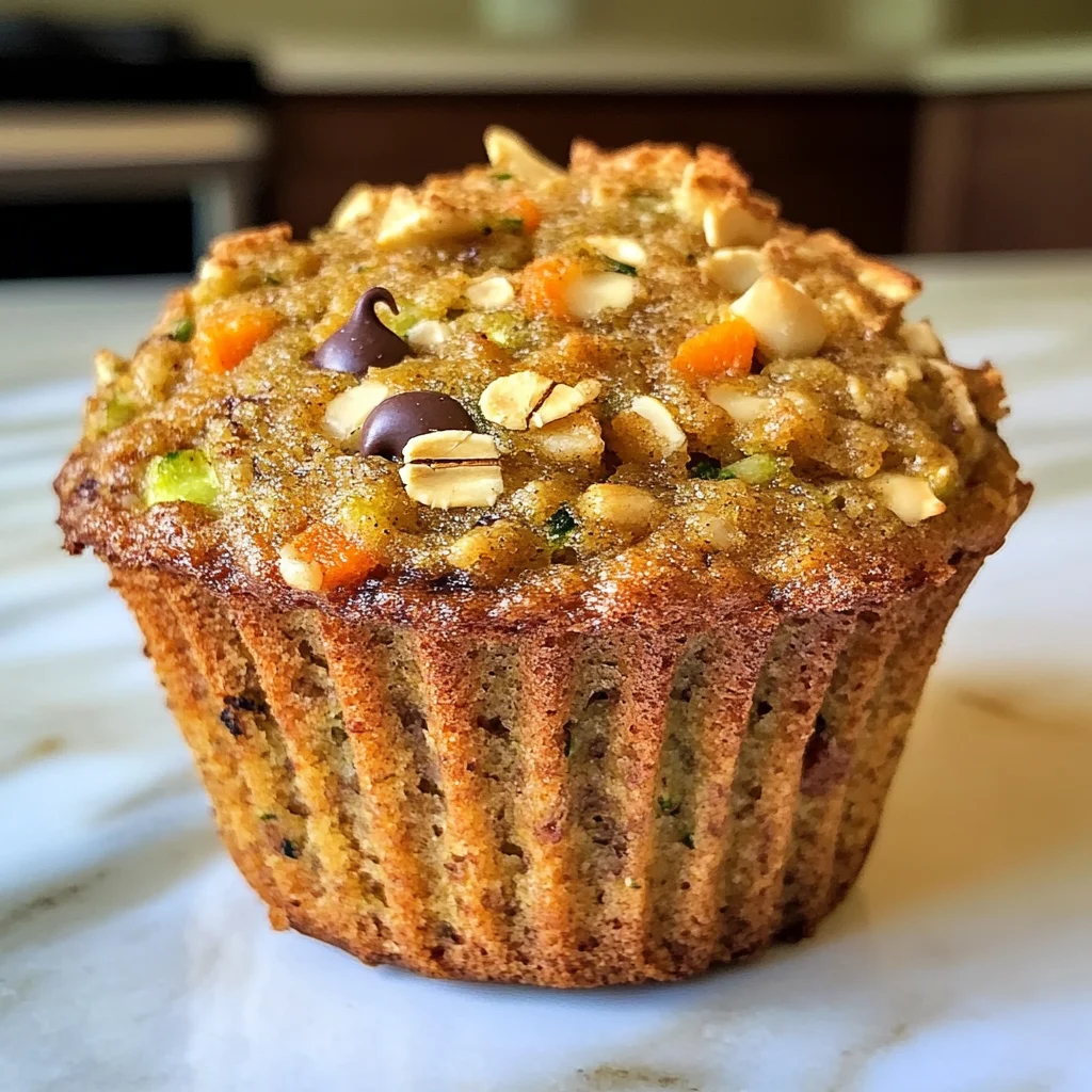 Zucchini Carrot Oatmeal Muffins for a Wholesome Morning Boost