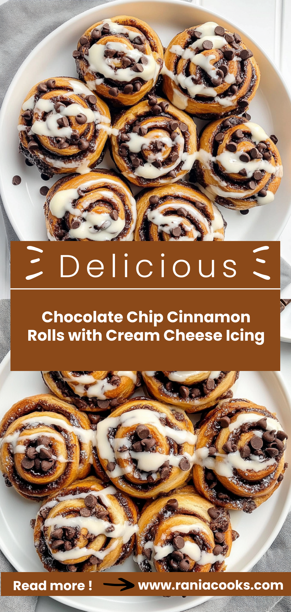 Chocolate Chip Cinnamon Rolls