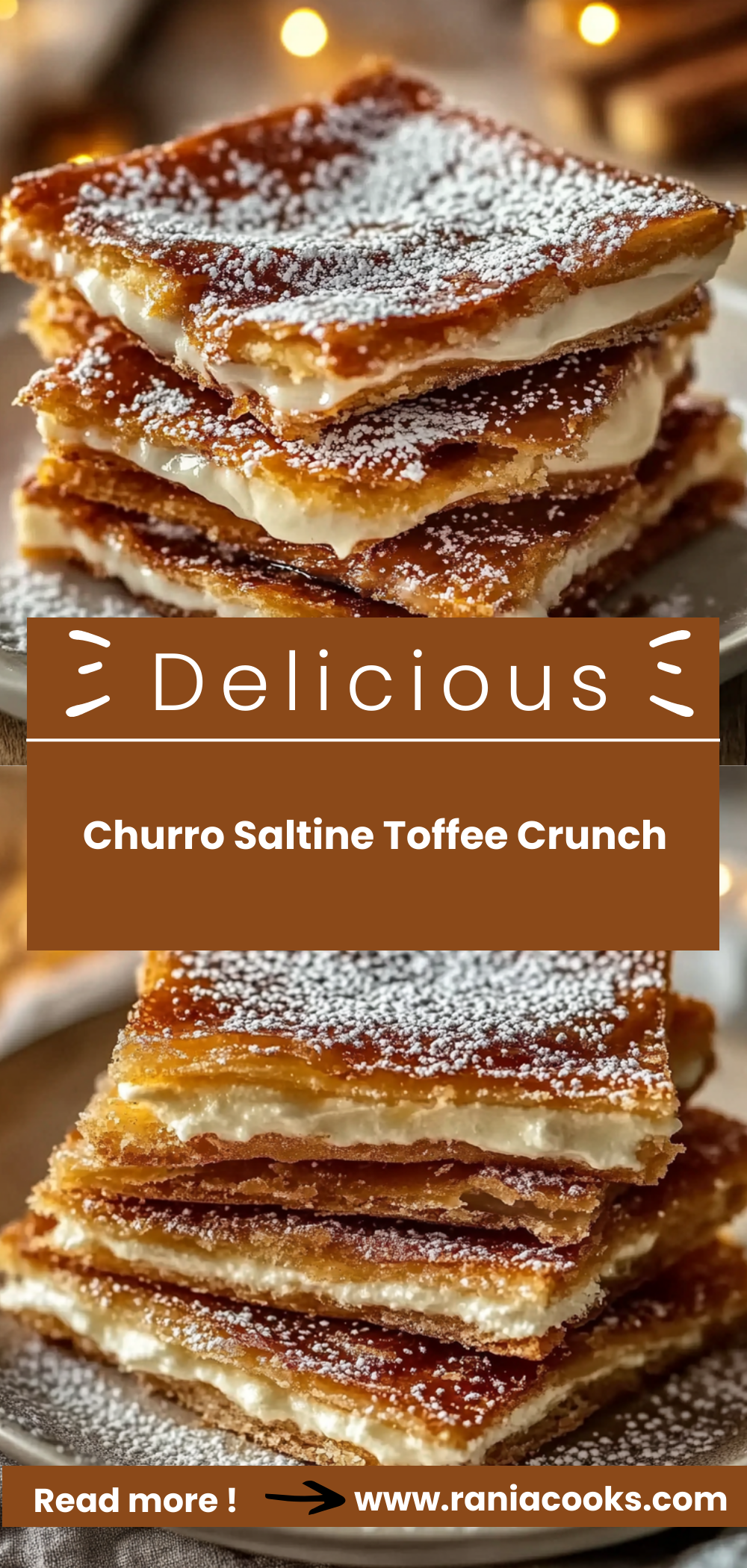 Churro Saltine Toffee