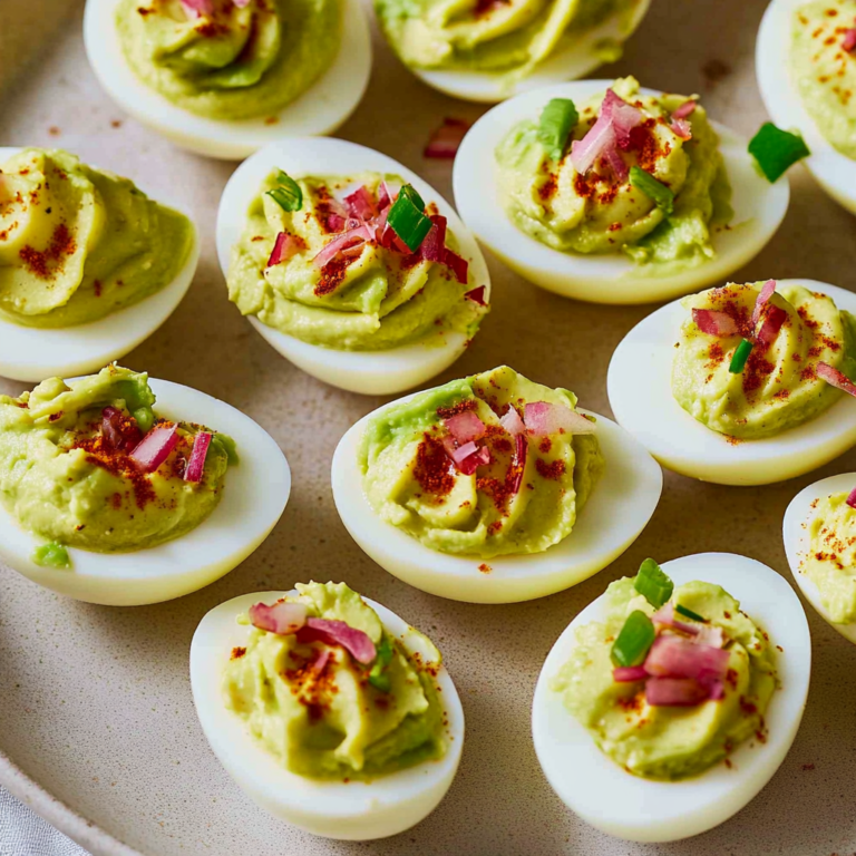 Irresistible Avocado Deviled Eggs for Any Occasion