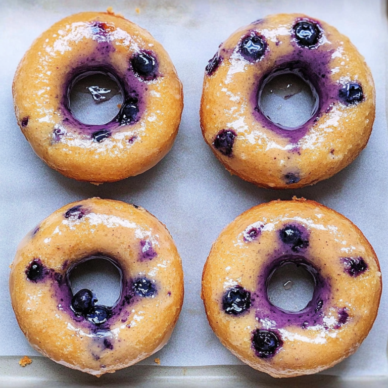 Irresistible Baked Blueberry Donuts Recipe to Delight You
