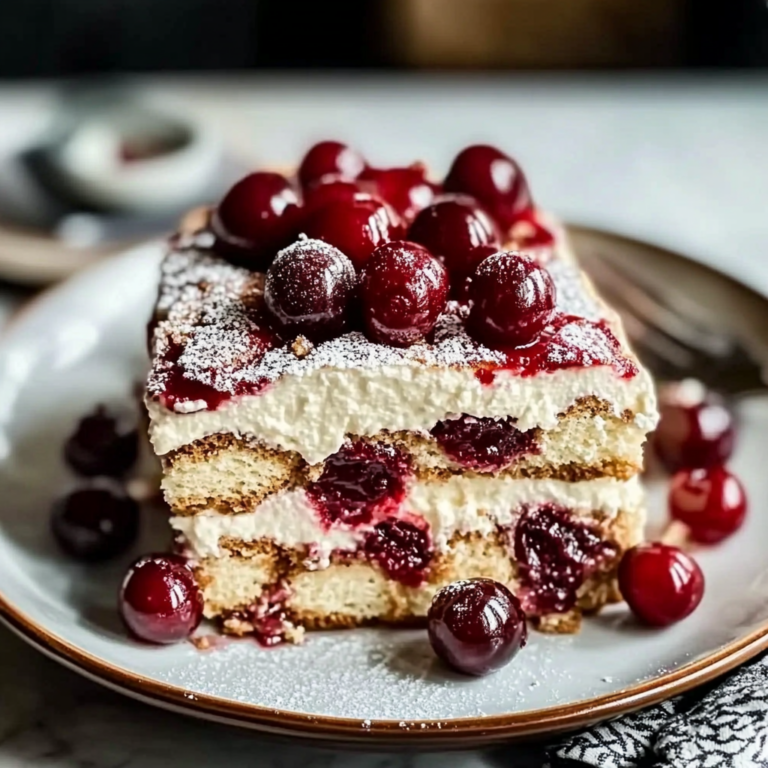 Irresistible Cherry Amaretto Tiramisu Recipe You’ll Love