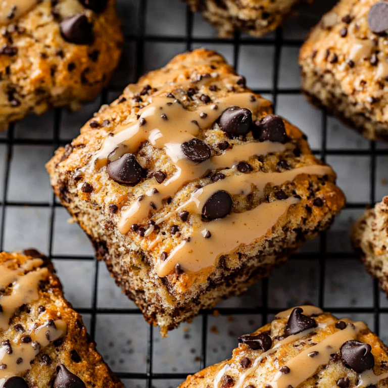 Irresistible Chocolate Chip Coffee Scones Recipe