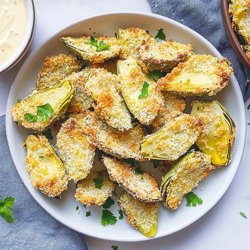 Irresistible Crispy Parmesan Artichoke Hearts Recipe