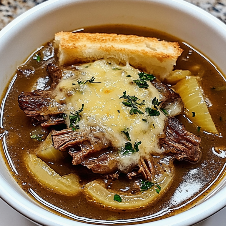 Irresistible French Onion Beef Short Rib Soup Recipe