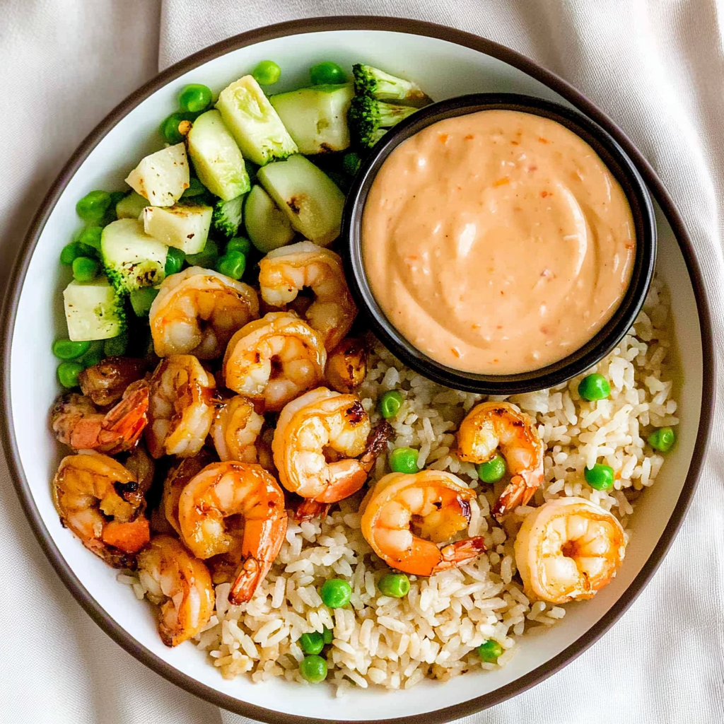 Savory Hibachi Shrimp Rice Bowls in Just 30 Minutes!