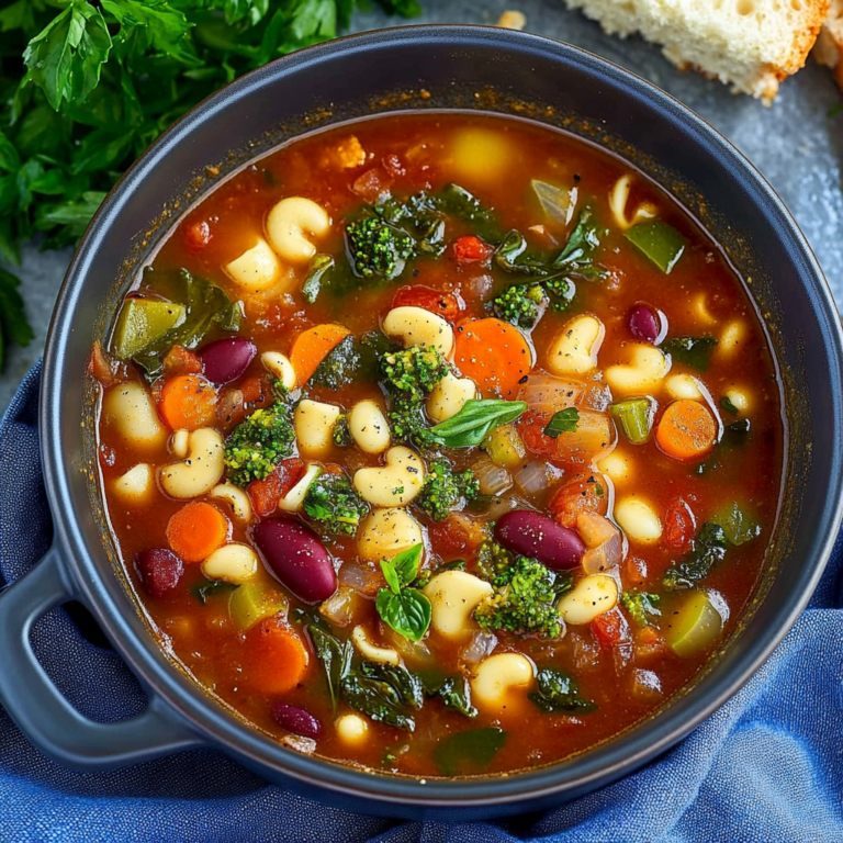 Hearty Minestrone Soup Recipe for Cozy Evenings