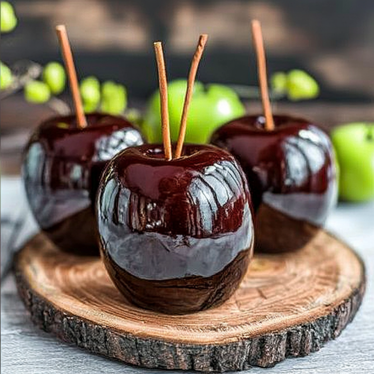 Spooktacular Poison Toffee Apples for Halloween Fun