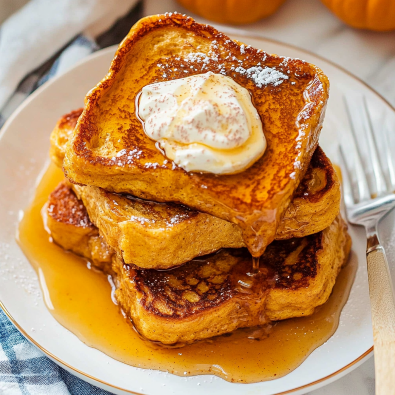 Irresistible Pumpkin French Toast Breakfast for Fall Morn…